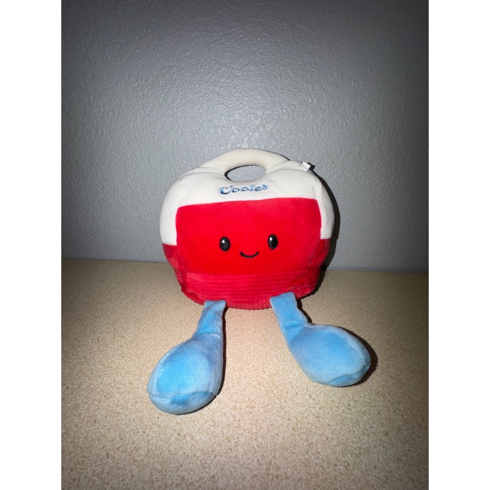 Gigglescape Plush Cooler Red White Blue Soft Toy Collectible Target Brand 6 Inch